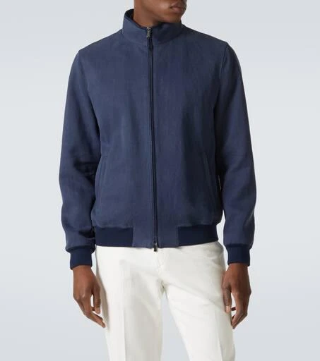 Thom Sweeney Linen blouson 3