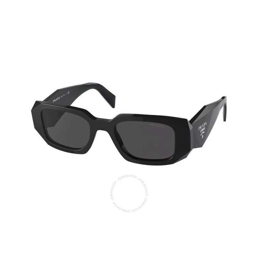 Prada Grey Rectangular Ladies Sunglasses PR 17WS 1AB5S0 49 1