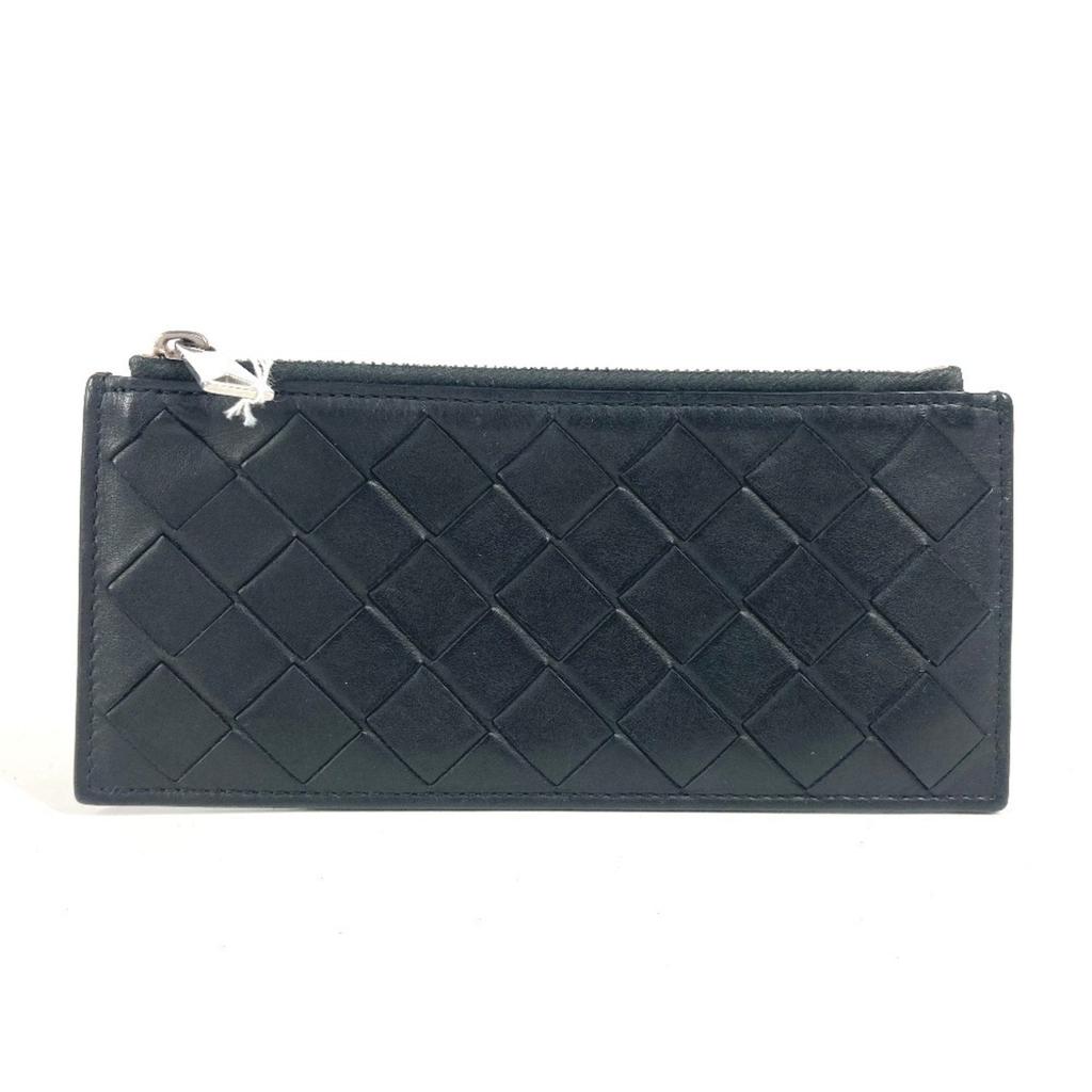 Bottega Veneta Intrecciato Leather Coin Purse/Coin Case (Pre-Owned)