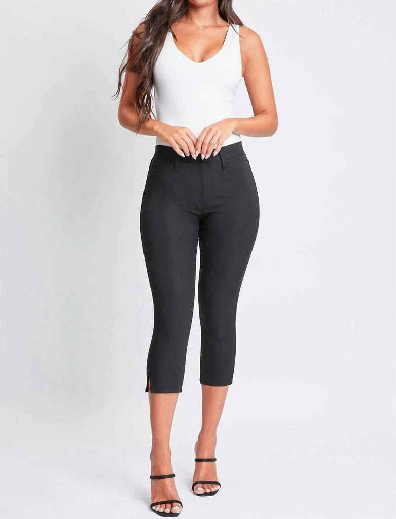 YMI Ymi - Hyperstretch Pull On Capri 4