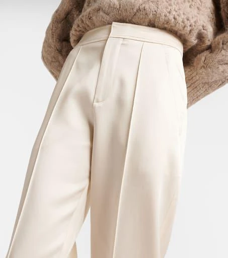 Brunello Cucinelli High-rise tapered pants 4