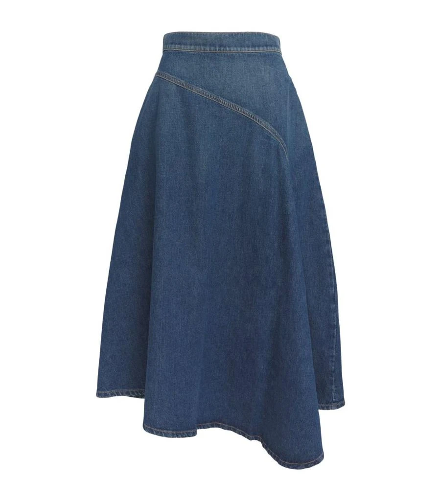 Weekend Max Mara Denim Midi Skirt 1