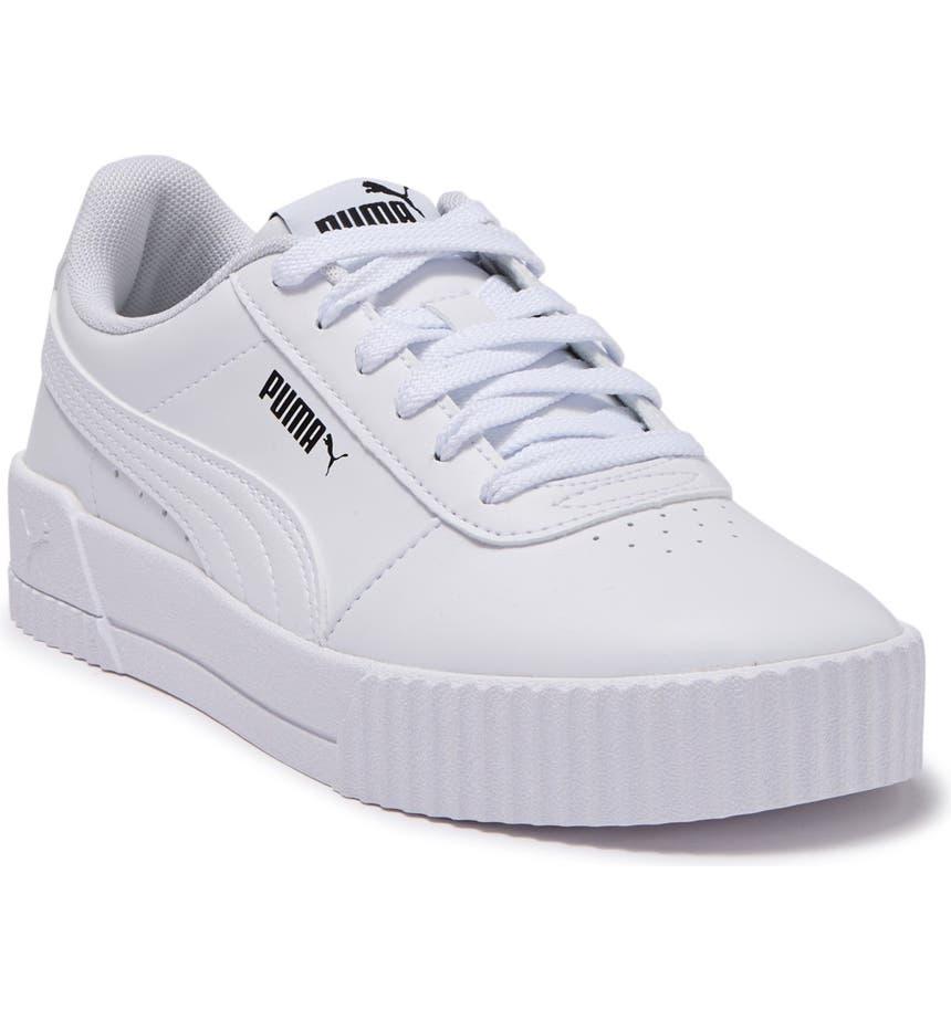 Puma Carina Leather Platform Sneaker