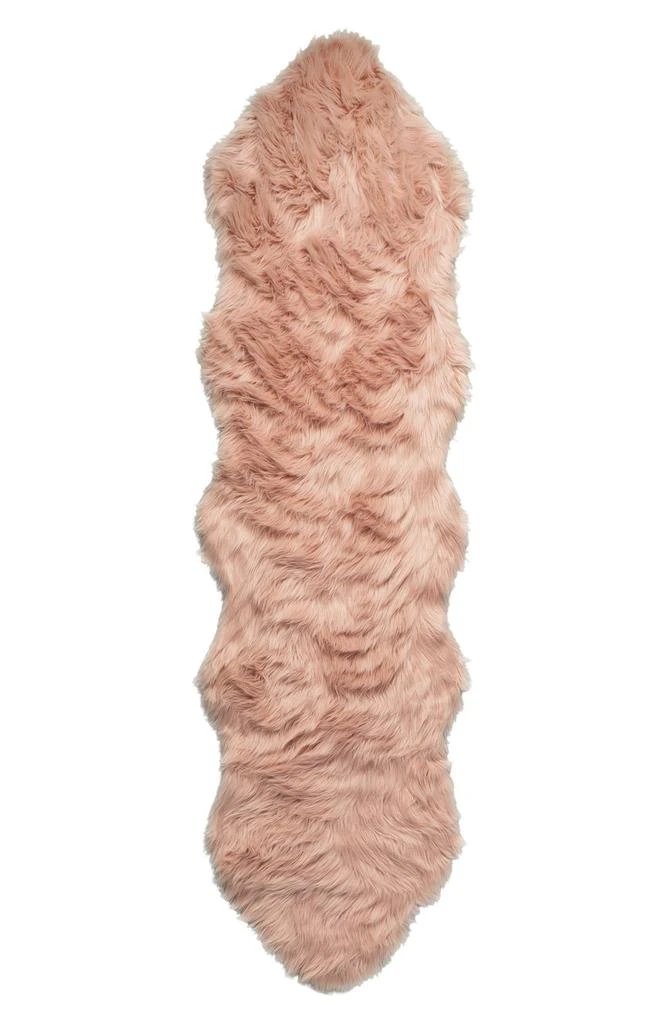LUXE Gordon Faux Shearling Rug 1