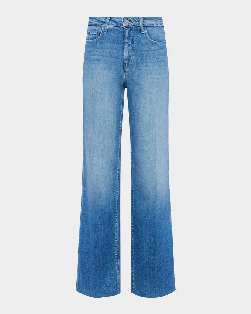 L'Agence Scottie High-Rise Wide-Leg Jeans 1