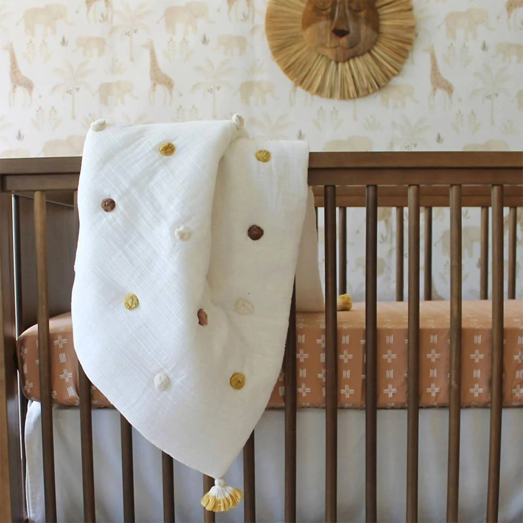 Crane Baby Crane Baby - Kendi Pom Pom Blanket 4