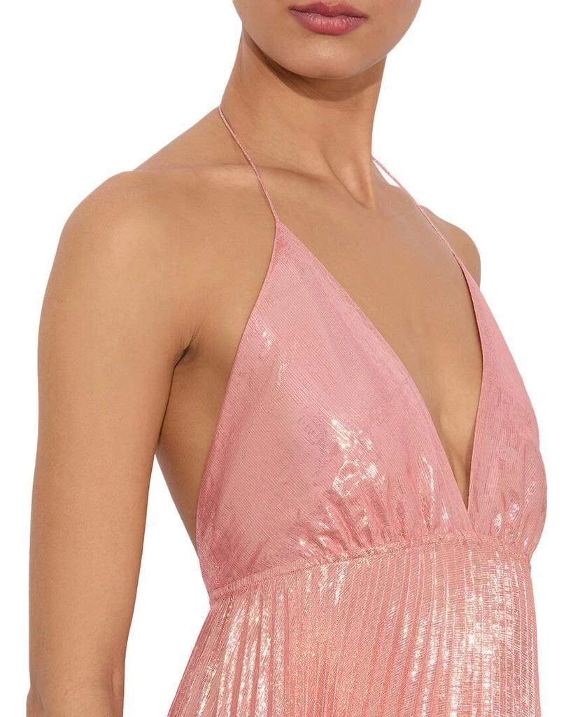Shop Adalyn Halter Silk-Blend Maxi Dress on Sale at BeyondStyle  Get 58%  Off Adalyn Halter Silk-Blend Maxi Dress with Limited-Time Flash Deals,  Exclusive Discounts, and Special Offers. Enjoy Unbeatable Savings on