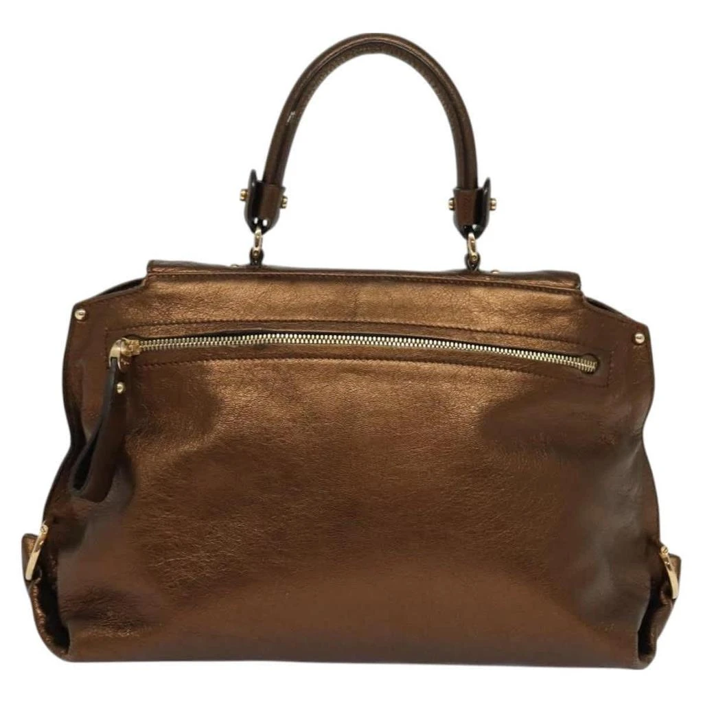 Salvatore Ferragamo Sofia Satchel Leather Leather Bag (Pre-Owned) 2