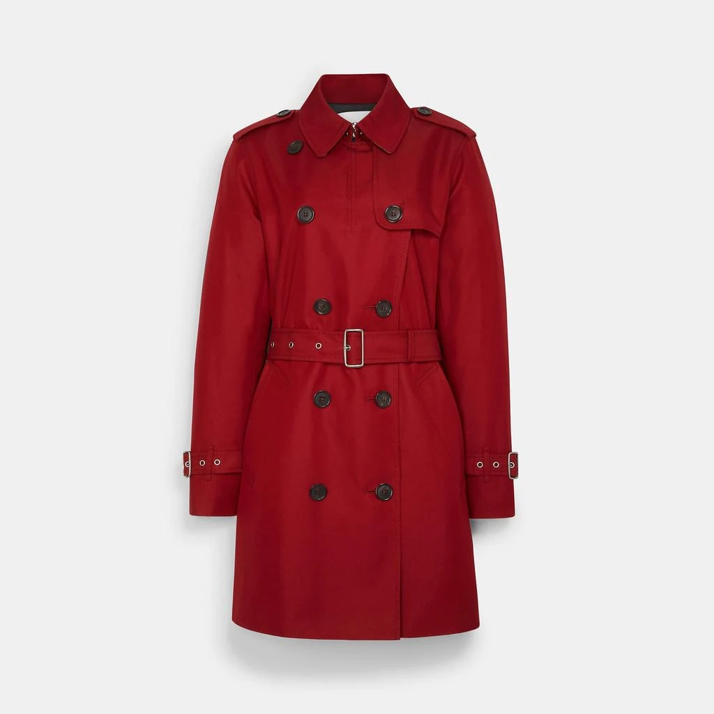 Coach Coach Outlet Solid Mid Trench 2