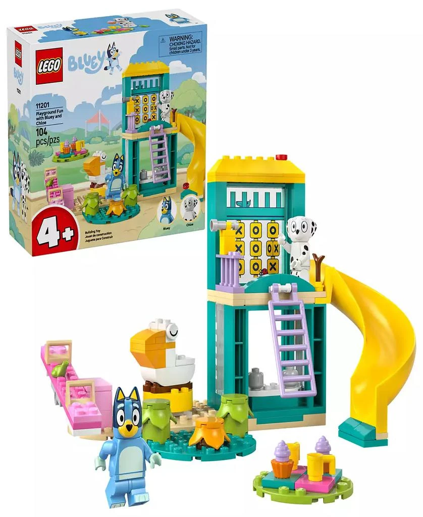 LEGO Bluey Playground Fun with Bluey and Chloe Building Set 11201
