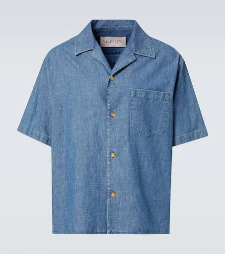 Valentino Denim bowling shirt 1