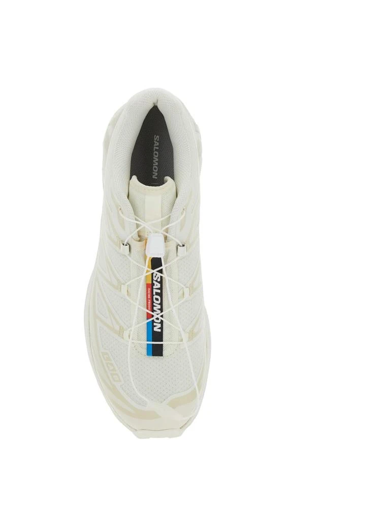 Salomon xt-6 S/lab White Sneakers With Drawstring In Mesh And Tech Fabric 2