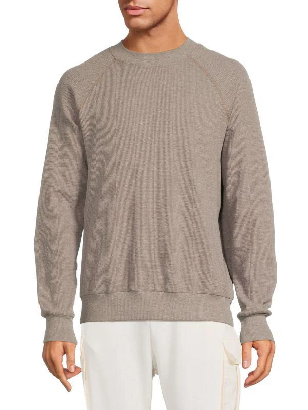 TWENTY MONTREAL Textured Knit Sweatshirt 1