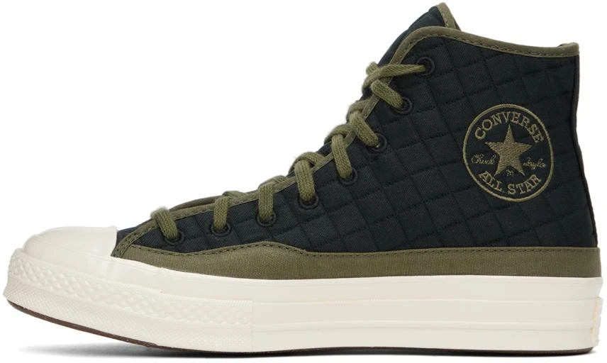Converse Black & Green Chuck 70 Sneakers 3