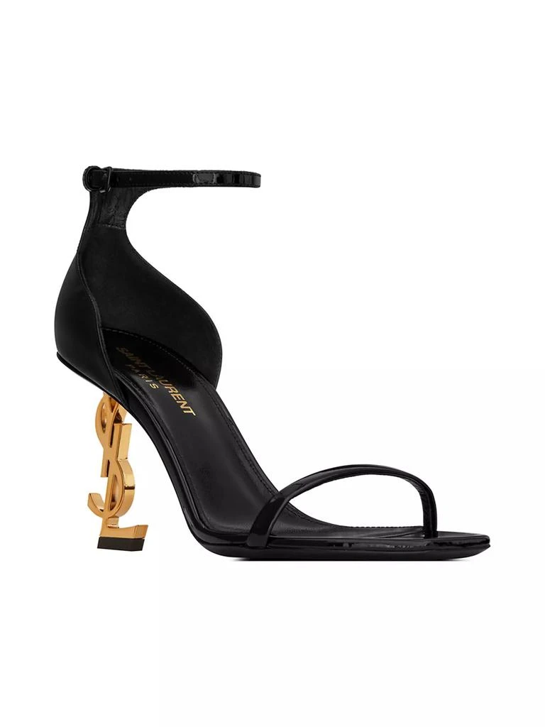 Yves Saint Laurent Opyum Sandals In Patent Leather 2
