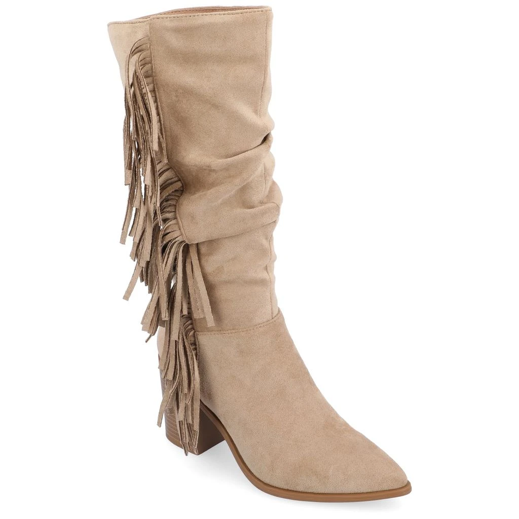 Journee Collection Collection Women's Tru Comfort Foam Hartly Wide Calf Boot 6