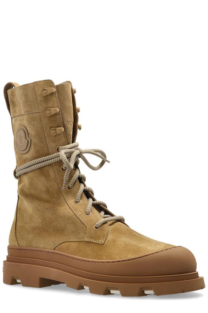 Shop Moncler Vera High-Top Laced Boots on Sale at BeyondStyle