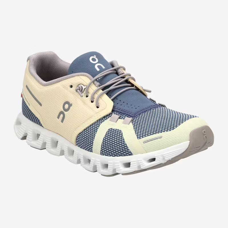 On On Cloud 5 Combo 79-98349 Sneaker Women's Ray Metal Slip-On Running Shoes