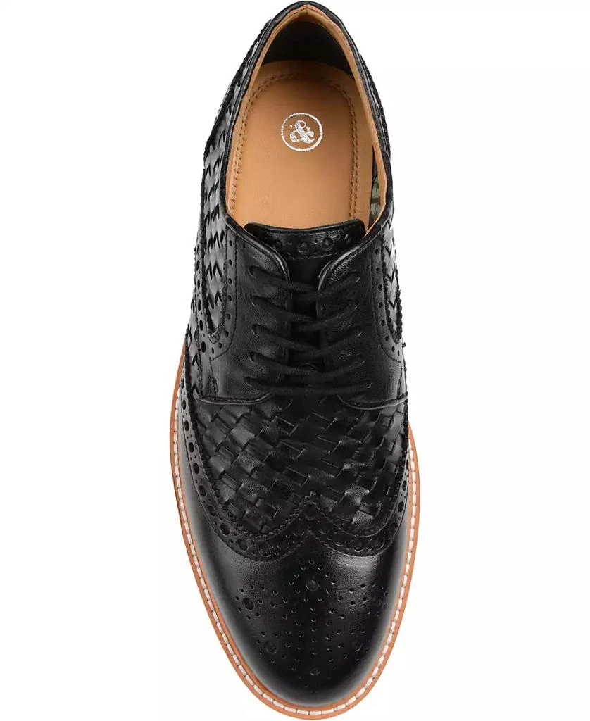 The Frye Company John A. Frye Harvey Wingtip Brown Leather Oxford Shoes Size 9D Men main image 2