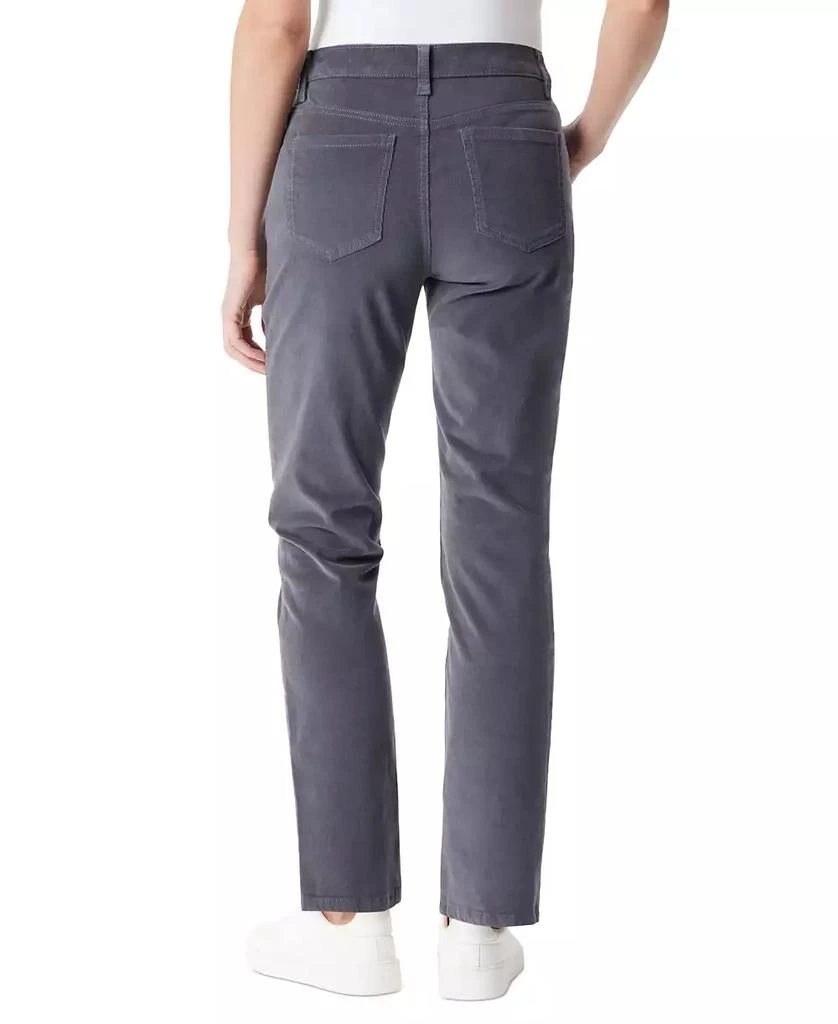 Gloria Vanderbilt Women's Amanda High-Rise Straight-Leg Corduroy Pants 2