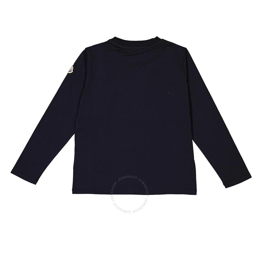 Moncler Sequinned-Logo Cotton T-shirt 2