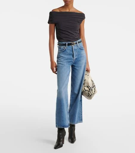 AGOLDE Sherilyn off-shoulder bodysuit 2