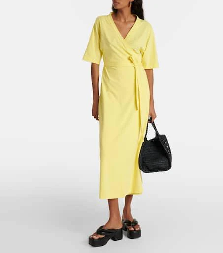 Max Mara Pisano cotton-blend midi dress 2