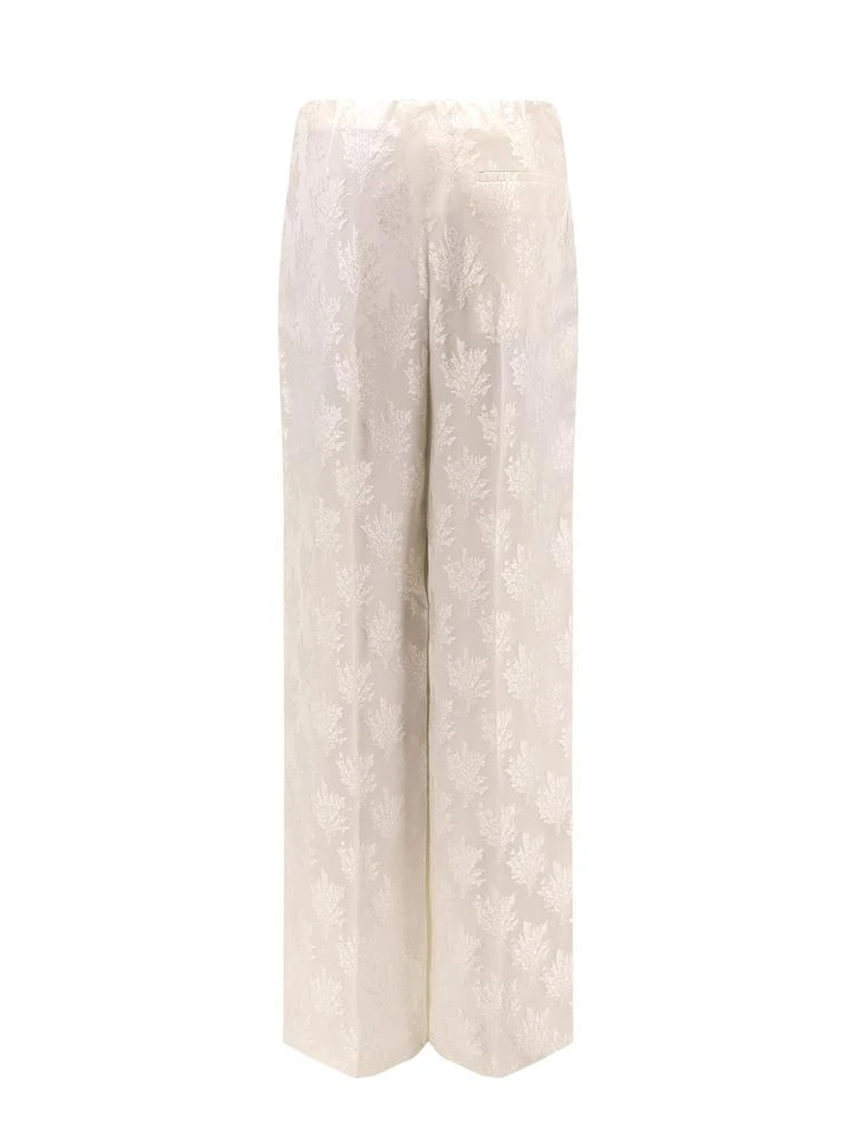 Fendi Fendi Floral Jacquard Wide-Leg Trousers 2