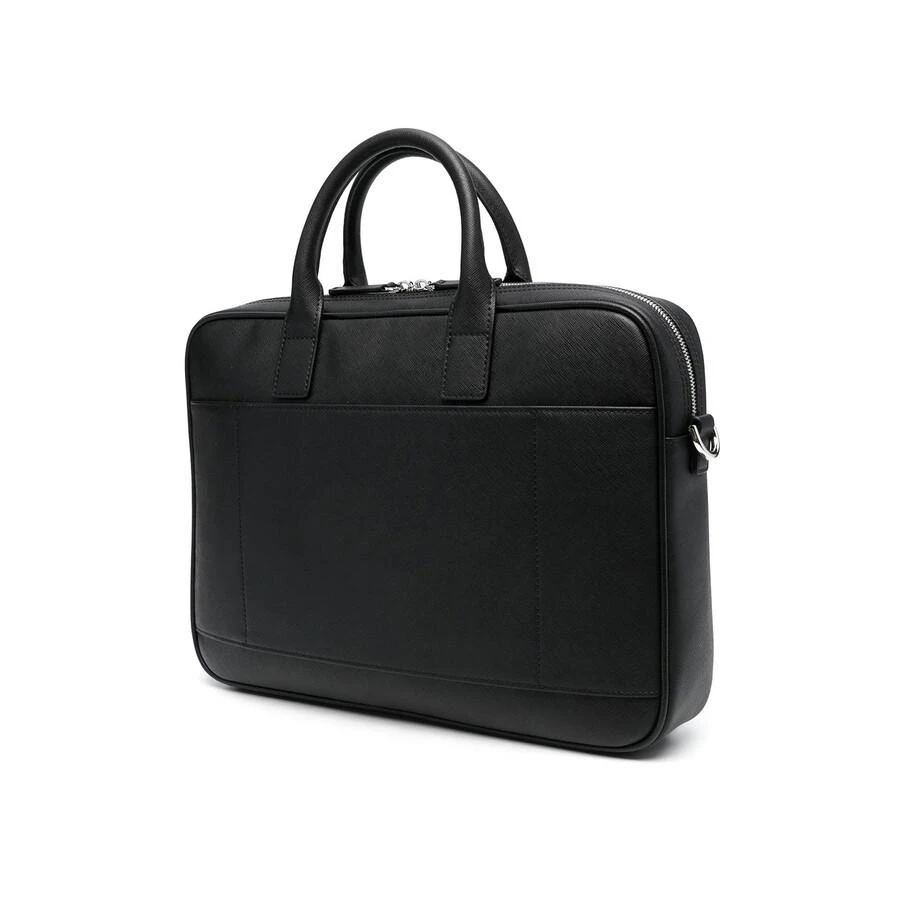 Emporio Armani Regenerated Saffiano Leather Business Bag 2