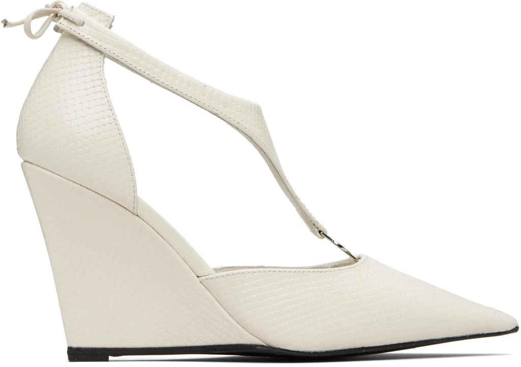 COPERNI White Wedge Stiletto Heels 1