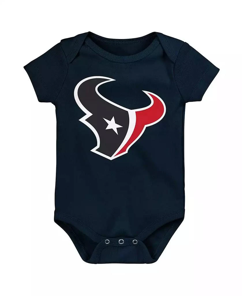 Outerstuff Newborn 3-Piece Houston Texans Little Tike Bodysuit Set 3