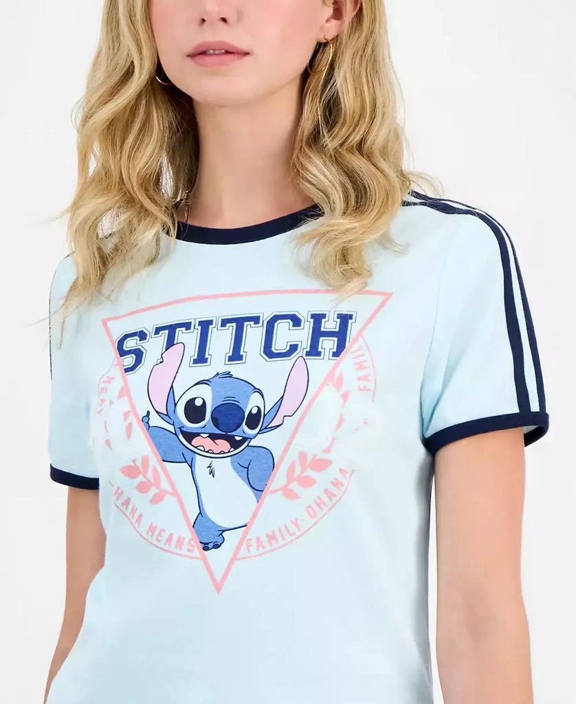 Disney Juniors' Stitch Graphic Print T-Shirt 3