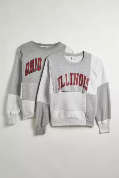 Urban Renewal Urban Renewal Remade Pieced College Sweatshirt