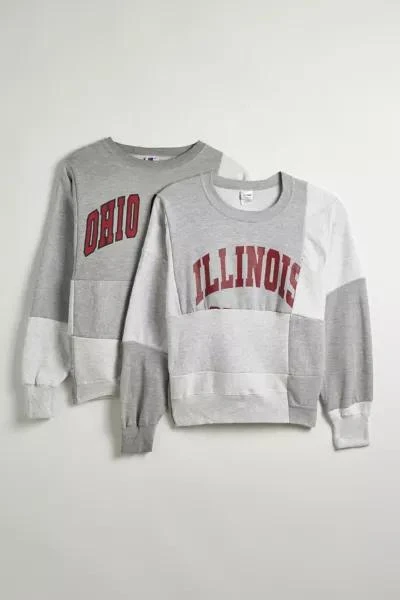 Urban Renewal Urban Renewal Remade Pieced College Sweatshirt 2