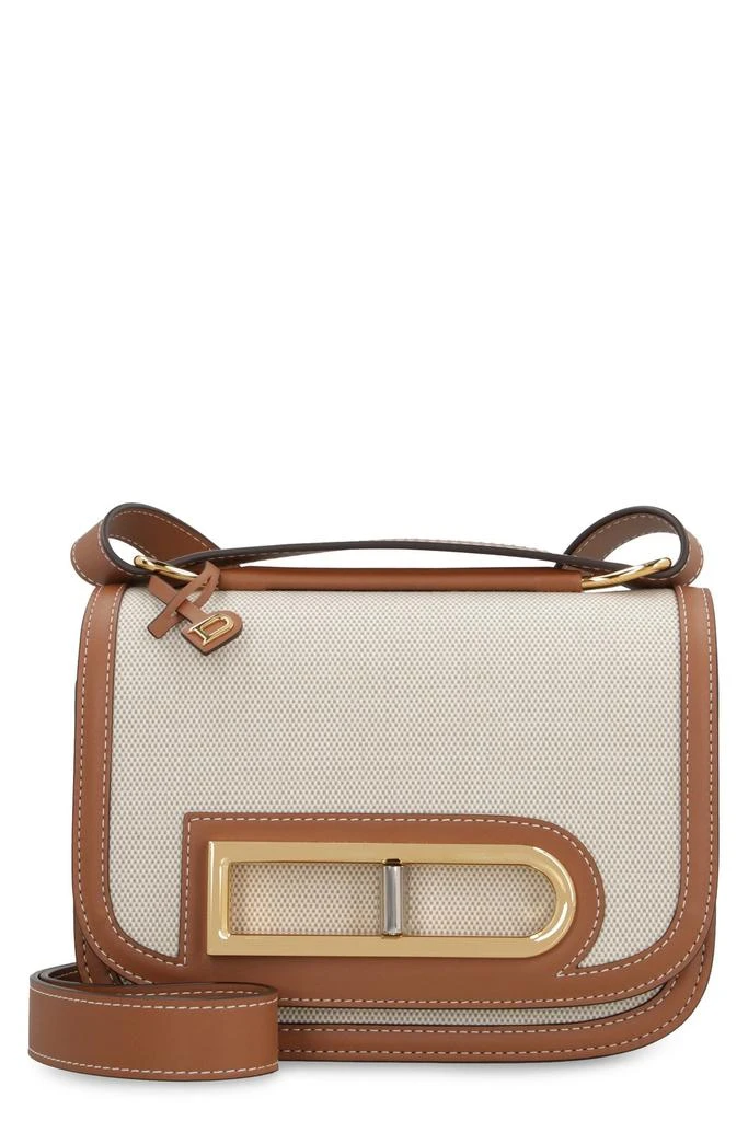 DELVAUX Delvaux Lingot Canvas Flap Shoulder Bag 1