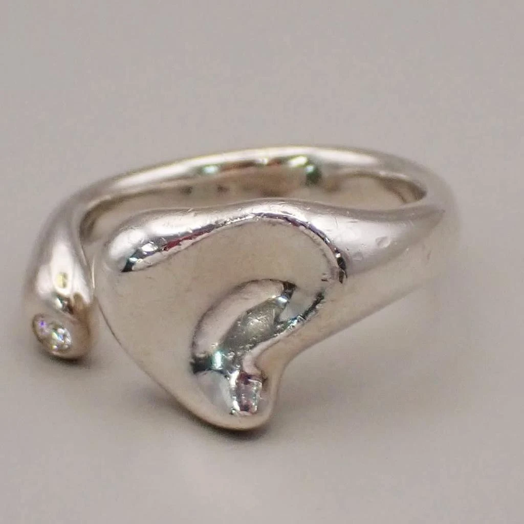 Tiffany 
Co. Elsa Peretti Full Heart Ring  Jewelry (Pre-Owned)