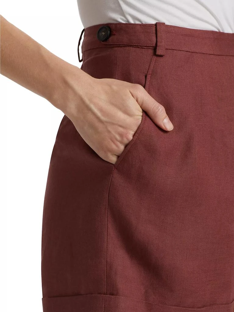 Loro Piana Pawel Linen Shorts 5
