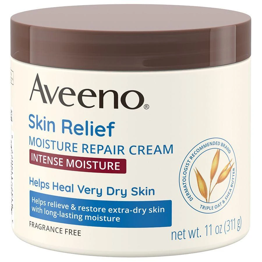 Aveeno Skin Relief Intense Moisturizing Cream Fragrance Free 1