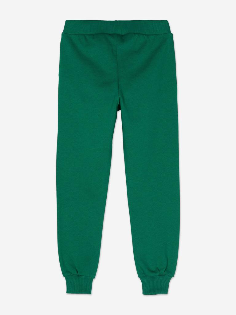 Moschino Moschino Kids Teddy Bear Logo Joggers in Green