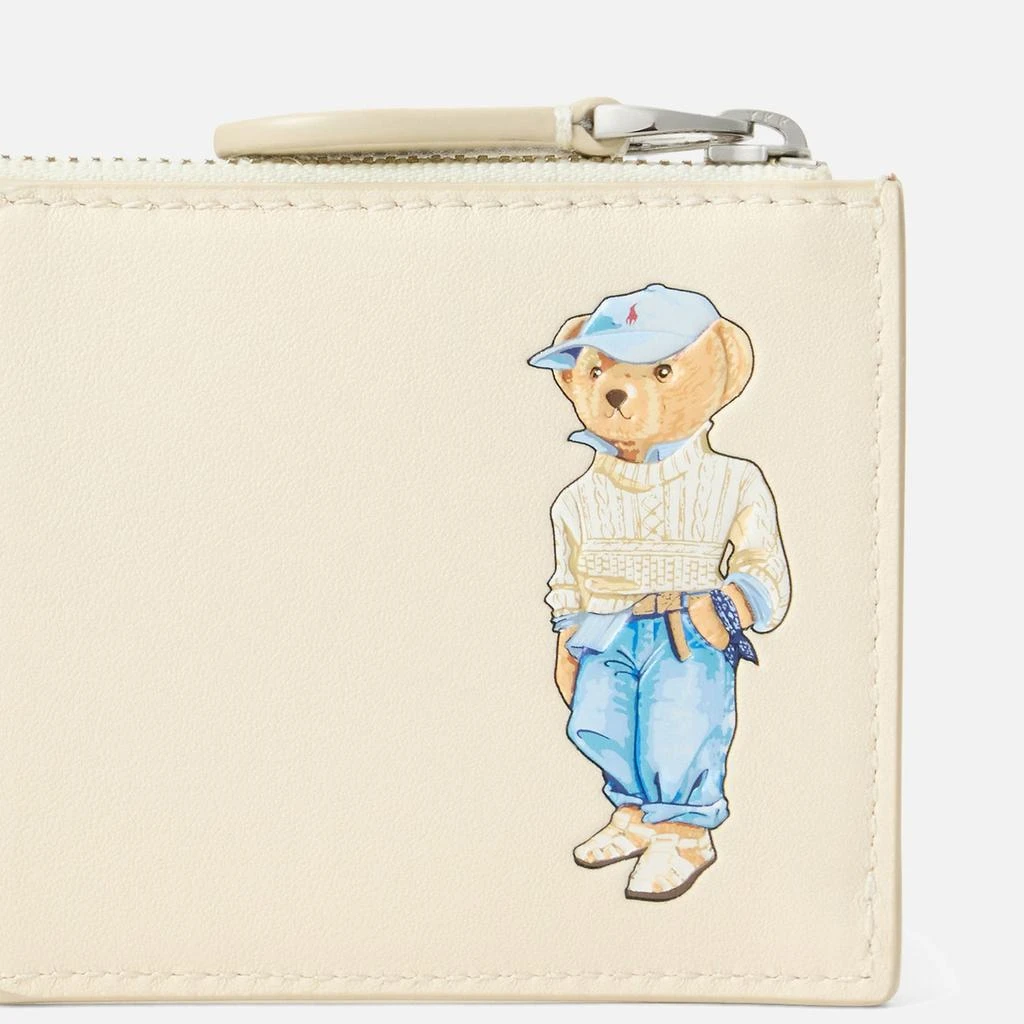 Ralph Lauren Polo Ralph Lauren Bear Leather Zip Card Case 3