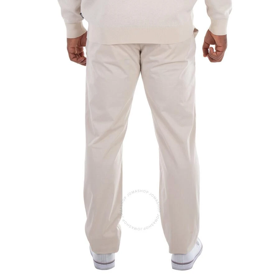 Zegna Beige Tailored Cotton Trousers 3