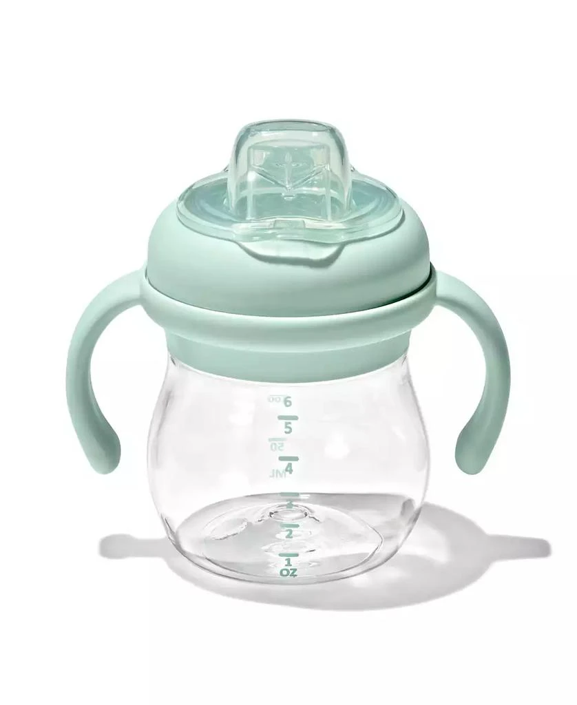 OXO Tot Transitions Soft Spout 6 Oz Sippy Cup with Removable Handles 16
