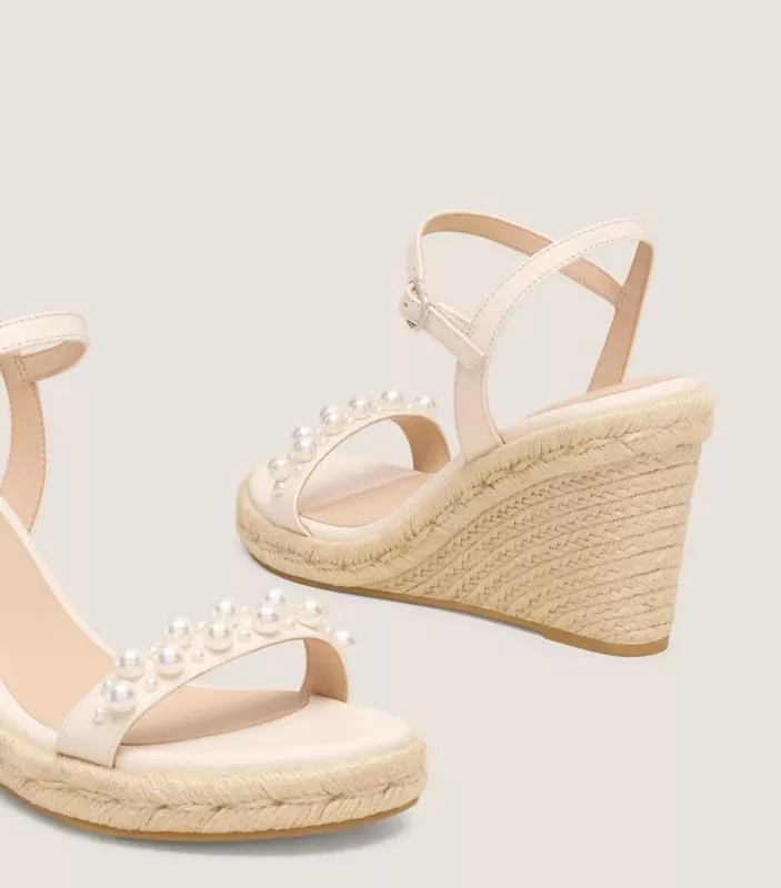 Stuart Weitzman GOLDIE ESPADRILLE WEDGE 4