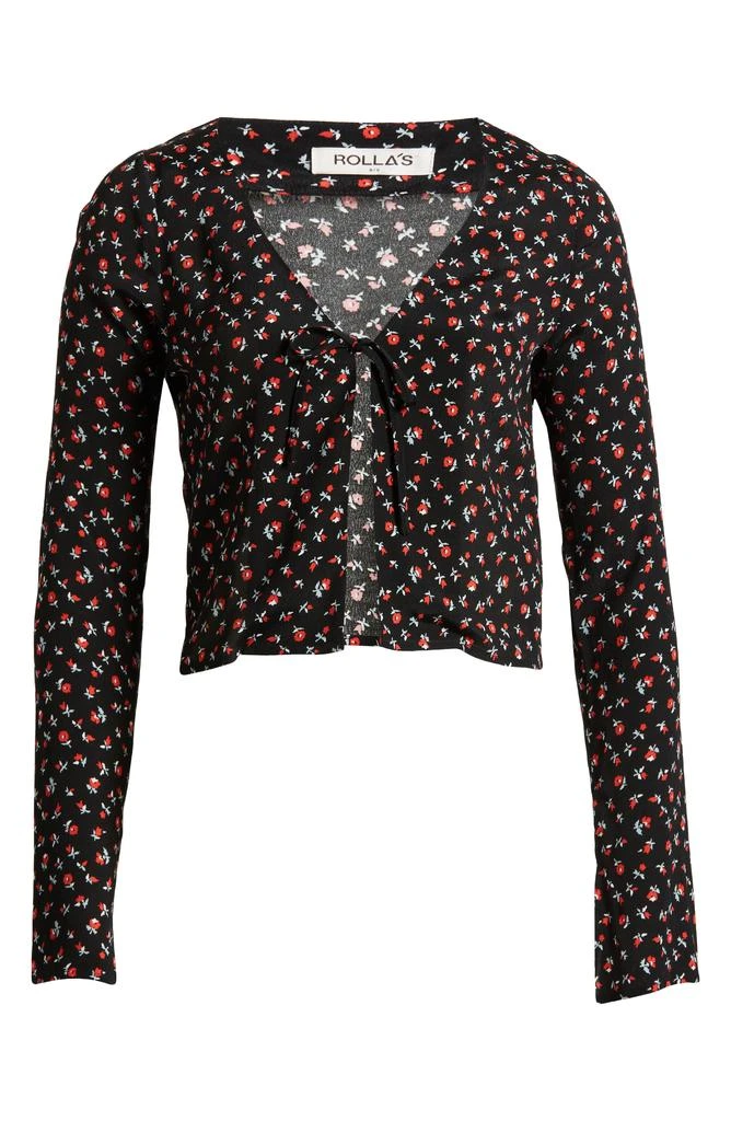 Rolla’s Maggie Floral Tie Front Top 5
