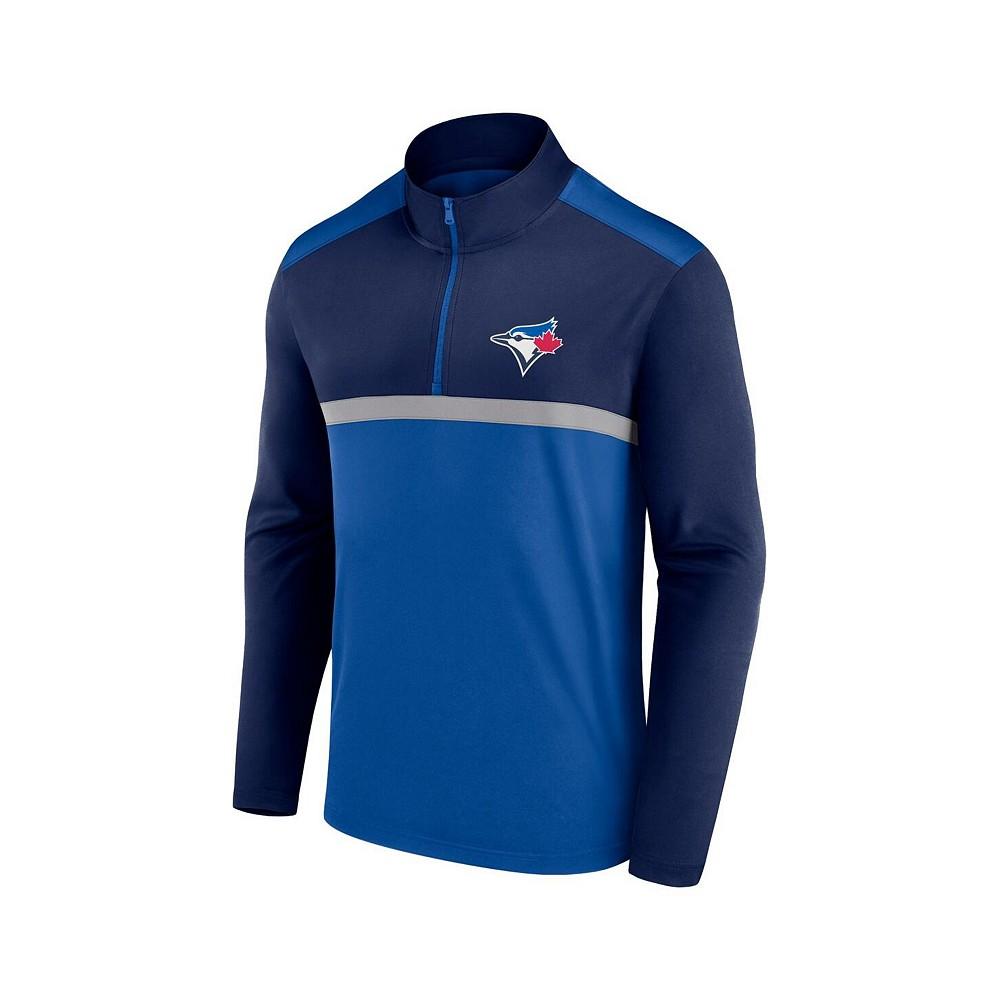 Fanatics Men's Royal Toronto Blue Jays Unstoppable Quarter-Zip Top