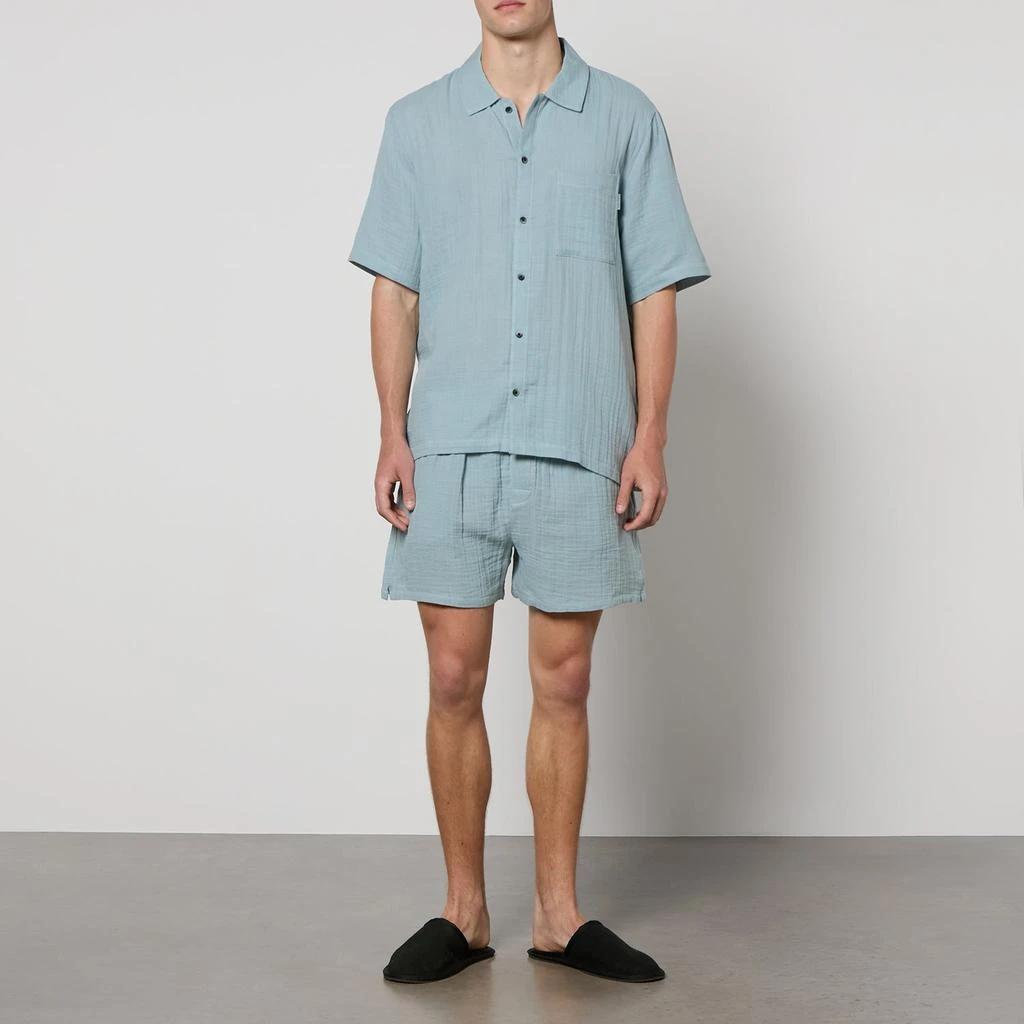 Calvin Klein Calvin Klein Pure Textured Cotton-Crepe Sleep Set 1