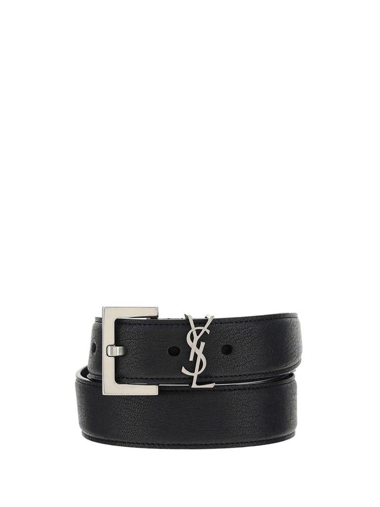 小物 Ysl studded leather belt Saint laurent studded belt shop