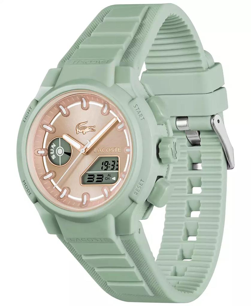 Lacoste Women's LC33 Green Silicone Strap Watch