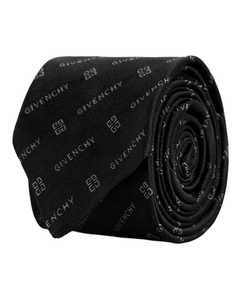 Givenchy Diagonal Logo Silk Tie
