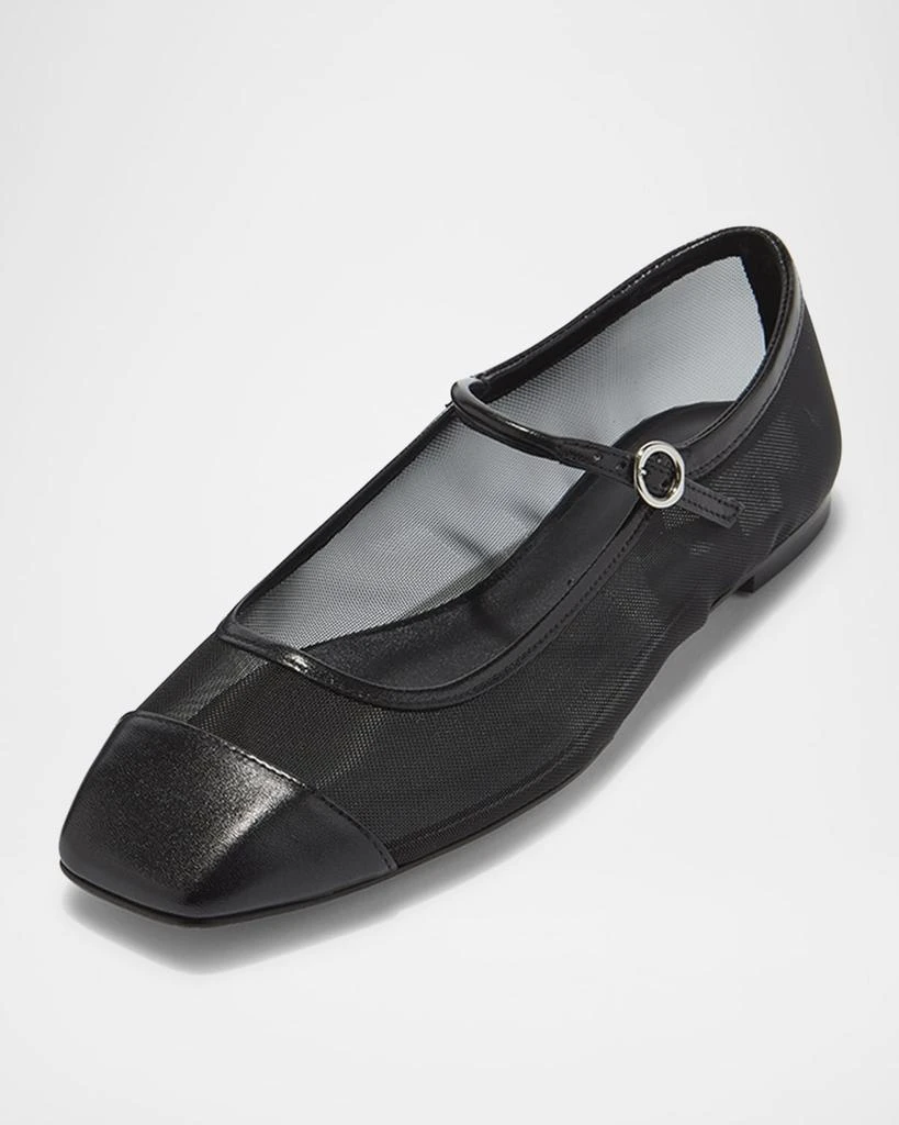 AEYDE Uma Mesh Mary Jane Ballerina Flats 3